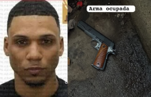 2-FOTO CAE ABATIDO EL MENOR EN LA HERRADURA STGO.
